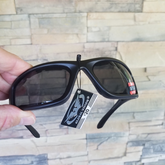 Size Large Bigger Head Motorcycle Sunglasses - Picture 2 of 13